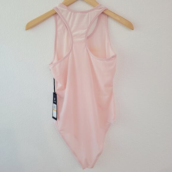 FILA Pink Lupita Racerback Bodysuit Size Small NWT | Streetwear Athleisure Sport - Picture 6 of 8